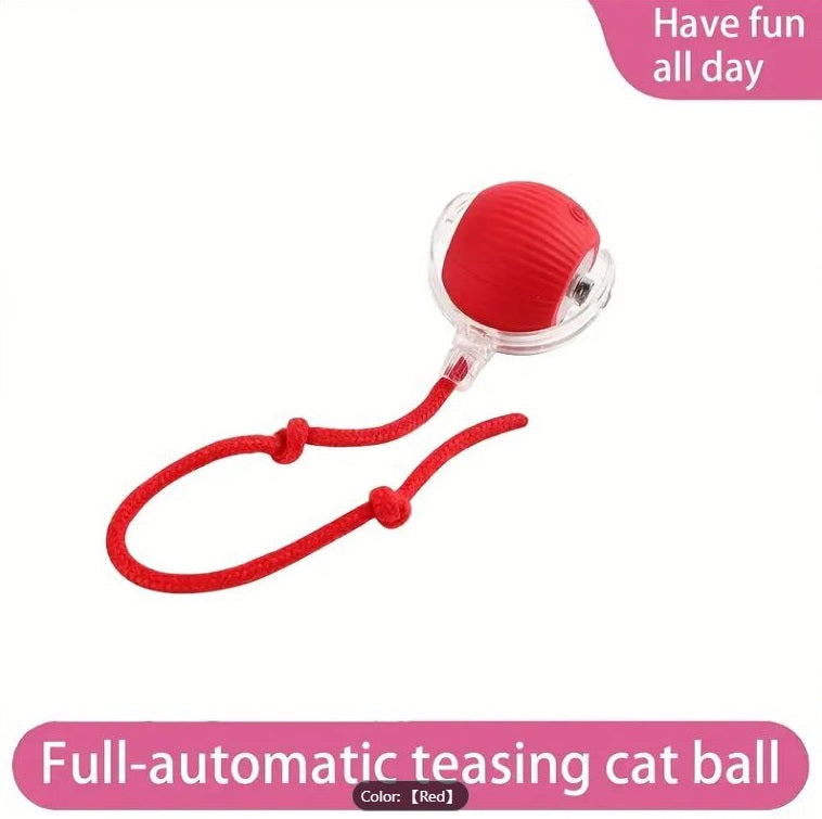 Catit Creamy Cat Treats 72 Ct + Smart Electric Cat Toy Ball –(Color May Vary)