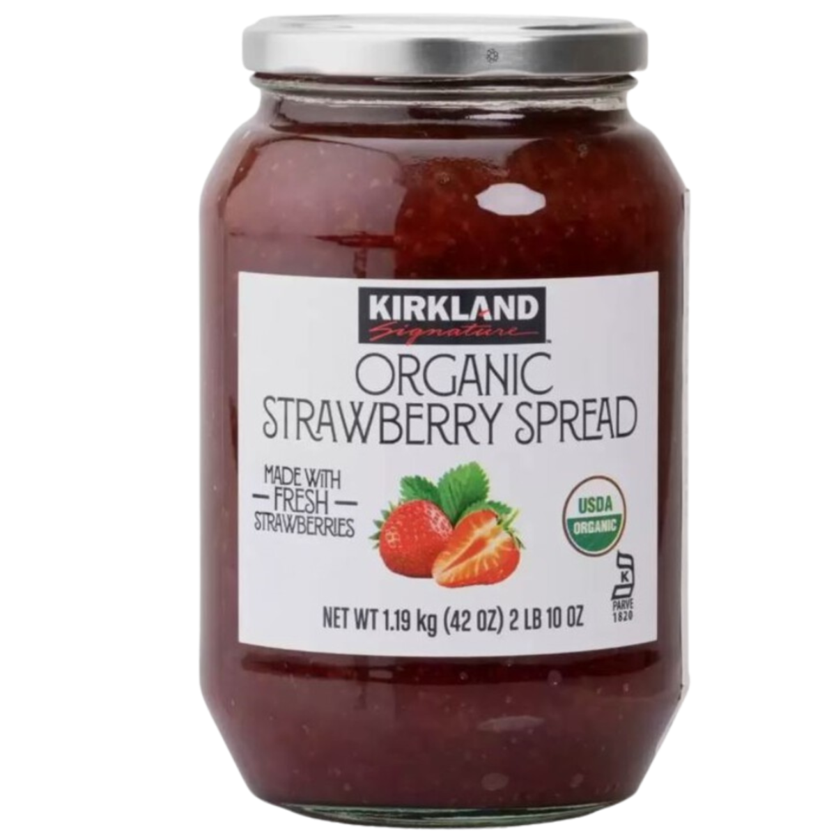 Kirkland Signature Organic Strawberry Spread, 42 Ounce