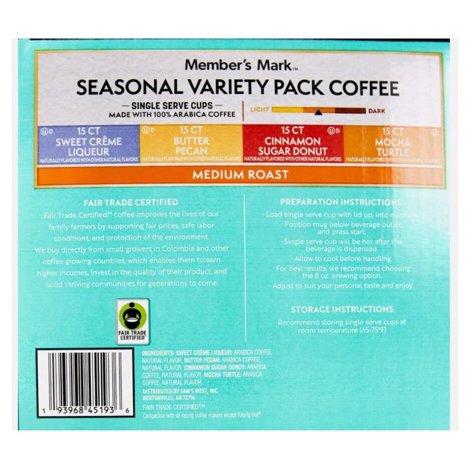 Member's Mark Spring Seasonal, Variety Pack, 60 pk