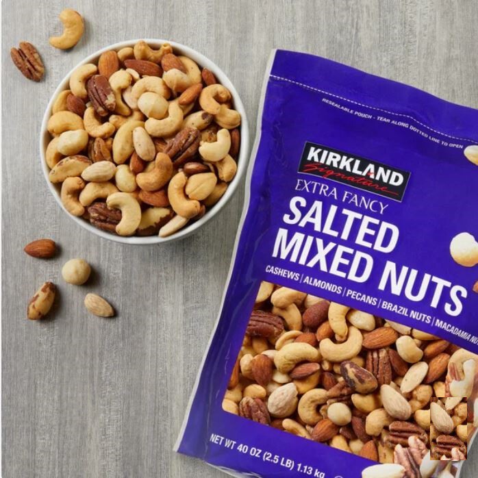 Kirkland Signature Extra Fancy Salted Mixed Nuts 2.5 Lbs.