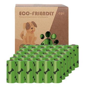 540 Compostable and Biodegradable Waste Poop Bags For Pet Poop, Lavender Scent (36rolls)