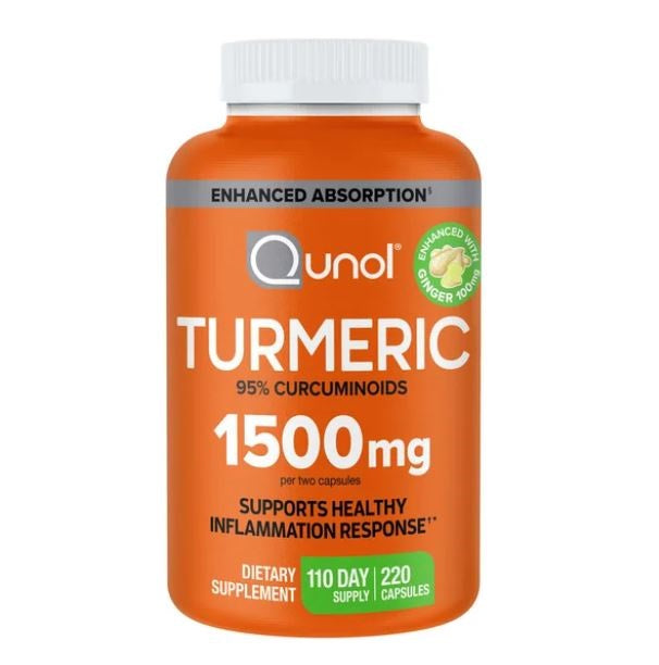 Qunol Turmeric 1,500 mg., 220 Capsules