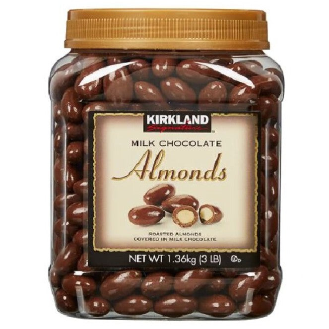 Kirkland Signature Almonds, Milk Chocolate, 3 lb.