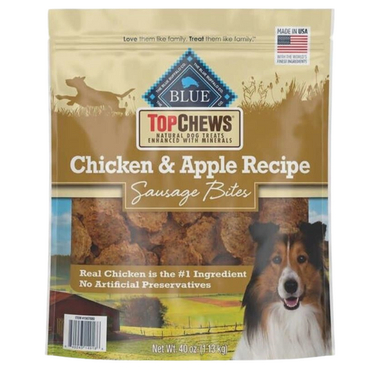 Top Chews Chicken & Apple Recipe 100% Natural Dog Treats