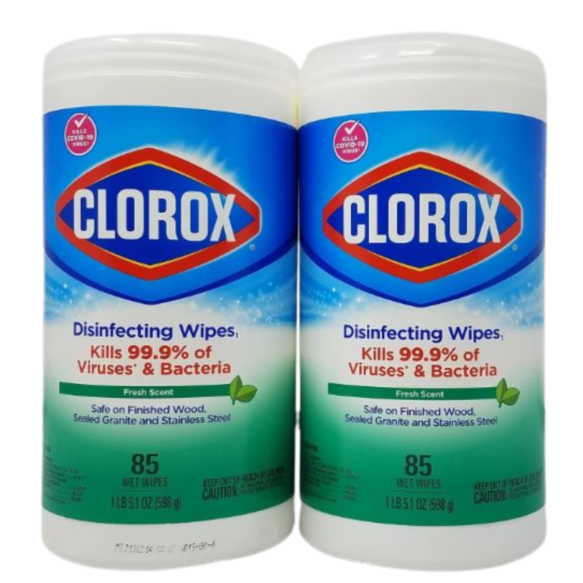 Clorox Disinfecting Wipes, Crisp Lemon, Fresh Scent 85 Wipes